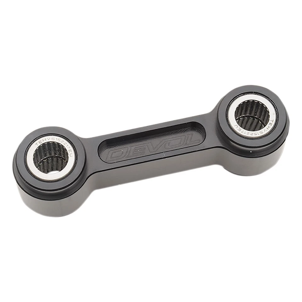 Brazo de acoplamiento reductor Devol negro -1" para Honda XR650L 1993-2009,2012-2020 Foto 1 de 2