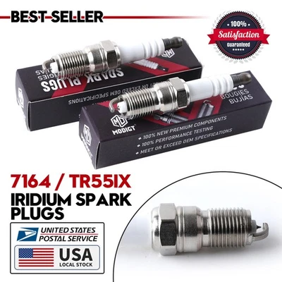 4x Iridium IX Spark Plugs For Ford Transit Connect 2.0L 2010-2011 2012-2013 OEM - Image 1 of 4