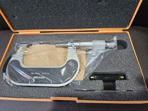 Mitutoyo Outside Micrometer 50-75mm 0.01mm JG03022 - Picture 1 of 10