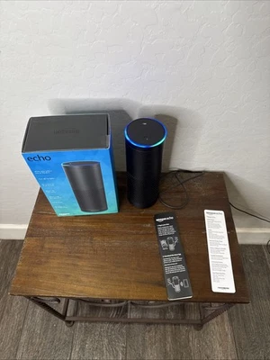Amazon Echo Plus (1st Generation) Smart Speaker Black Works Read Description - Image 1 of 4