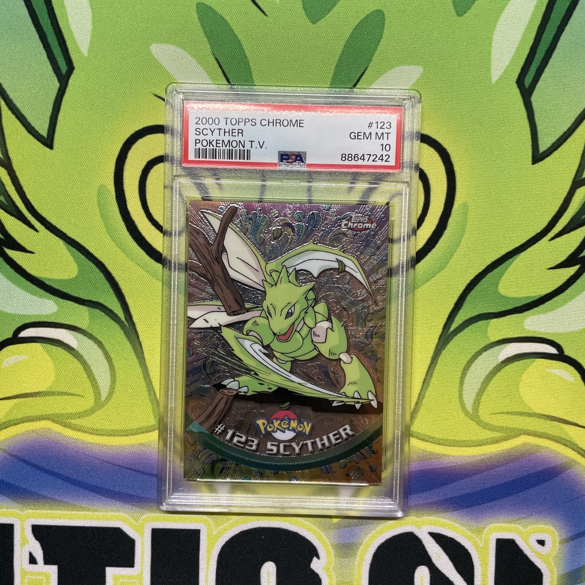 【PSA10】 オコリザル 英語 topps chrome POKEMON TV PSA10】 オコリザル 英語 topps chrome POKEMON TV