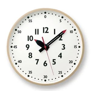 Lemnos Wall Fun pun clock L (Fun Pun Clock) - Picture 1 of 5