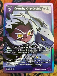 CookieRun Braverse TCG - Crunchy Chip Cookie (BS3-111) SR Foil - Imagen 1 de 2
