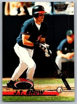 1993 Stadium Club J.T. Snow Rookie California Angels #719 - Image 1 of 2