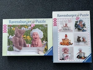 2 x 1000 Teile Puzzles Ravensburger • vollständig • Babys - Bild 1 von 5