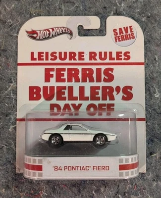 Pontiac Fiero B7 Hot Wheels Retro Entertainment Ferris Bueller’s Day Off '84 Foto 1 de 2