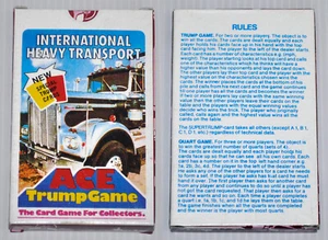 Philippines INTERNATIONAL HEAVY TRANSPORT ACE TRUMP PLAYING CARD GAME Complete - Picture 1 of 6