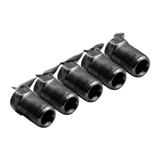 Tuercas de tubo acampanadas invertidas de óxido negro 3/8-24 5 piezas cuerpo largo tubo de 3/16" tamaño 121030 - Imagen 1 de 13