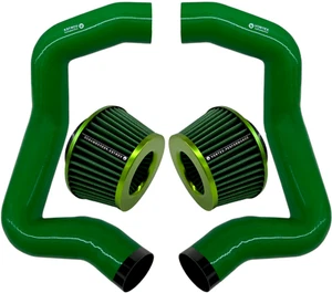 for BMW F90 M5 M8 G30 M550I Front Mount air intake - GREEN V2 GRAF VORTEX - Picture 1 of 18