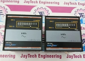 CONZERV DM5240 ENERGY METER 43.126 KWH - Picture 1 of 8