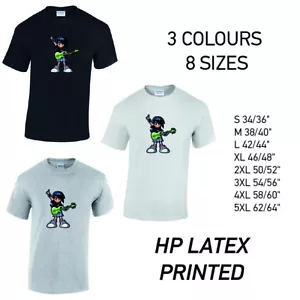 Gitarrenjunge Herren Baumwolle T-Shirt 3 Farben 8 Größen verfügbar bedruckt - Bild 1 von 7