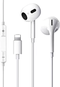 Kopfhörer für iPhone X XR XS 11 12 13 14 Pro Max Plus Mini Headset Earphone NEU - Bild 1 von 6
