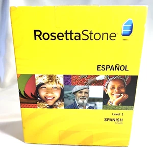 Rosetta Stone Spanish Level 1 Spanish 3 for PC and Mac Complete Tested - Picture 1 of 23
