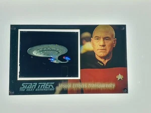 Star Trek The Next Generation TNG VFX transparency TV Movie prop with COA. - Picture 1 of 3