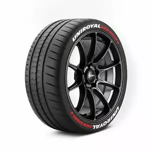 UniRoyal Rain Sport 5 Tyre Stickers - High Quality Tyre Lettering | Made in the - Picture 1 of 2