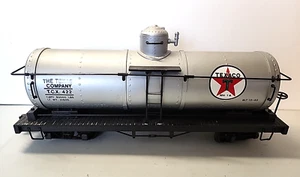 Bachmann Big Haulers G Scale 93432 Texaco Tank Car # 422 - Broken Hand Railing - Picture 1 of 7