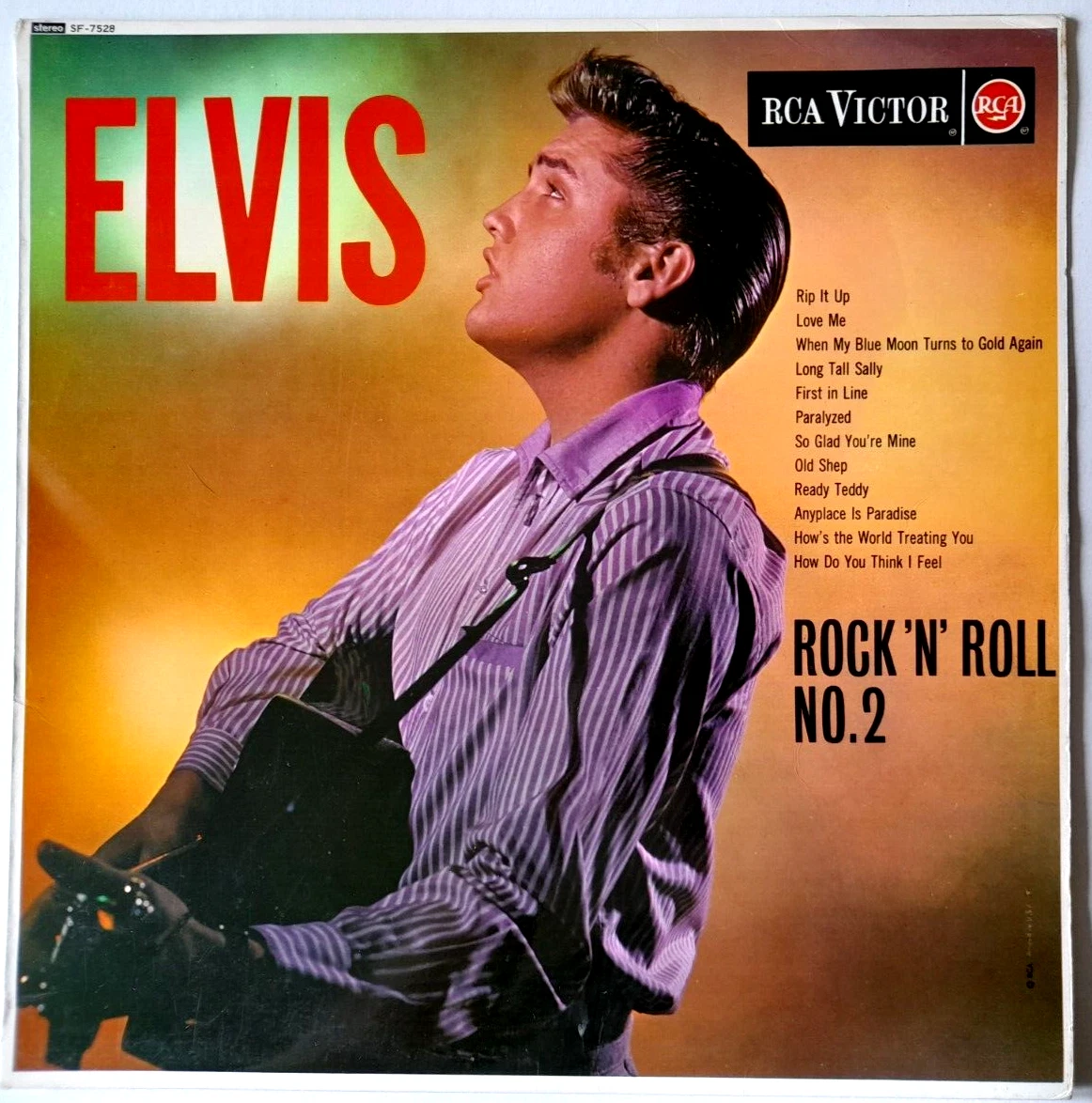 Elvis Presley Rock 'N' Roll No.2 UK英盤 LP Elvis Presley – Rock 'N