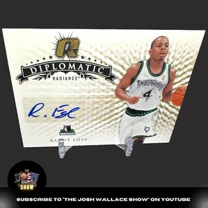 2008-09 Upper Deck Radiance “Diplomatic” Randy Foye Autograph AUTO - Picture 1 of 3