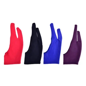 Two Finger Anti-fouling Glove For Artist Drawing & Pen Graphic Tablet Pad SL-b - Photo 1/16