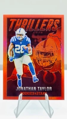 2022 Panini Rookies & Stars Thrillers Insert #’d /99 Jonathan  Taylor #TH-12 - Image 1 of 2