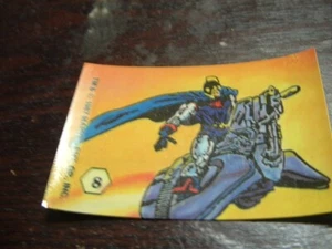 Black Knight 1987 Marvel X-Men Comic Images MINI Sticker Card #8 (NM) - Picture 1 of 1