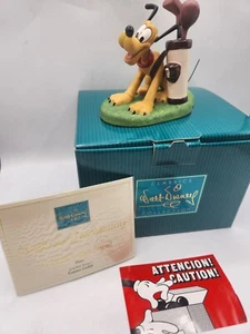 WDCC Canine Caddy con Pluto "A Golfers Best Friend" caja y certificado de autenticidad - Imagen 1 de 9