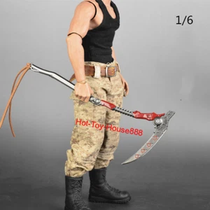 1/6 Metal Dead Man's Curve Scythe Miniature Sickle For 12'' Figure Scene prop - Picture 1 of 5