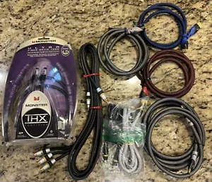 Monster Cable Ultra & M Series THX 1000 Fiber Optic Cable,HDMI S-Video & Coaxial - Picture 1 of 9