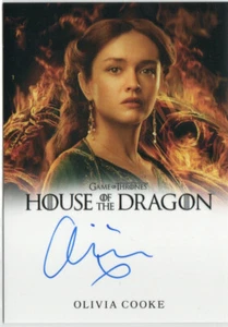 Game of Thrones House of the Dragon Season One Auto Olivia Cooke Queen Alicent - Picture 1 of 2