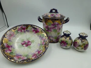 Soporte para tarro de mermelada Royal Kinran Nippon con tapa, placa base y salero/pimentero - Imagen 1 de 24