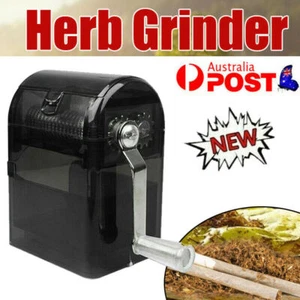 Smoke Grinder Herb Metal Hand Crank Herbal Tobacco Grinders Muller Shredder NEW - Picture 1 of 11