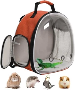 Clear Guinea Pig Backpack, Space Capsule Bubble Window Backpack Carrier for Guin - Picture 1 of 6