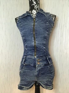 Woman’s Stretch Denim Jumper Unbranded Size 7 (Small) - Picture 1 of 18