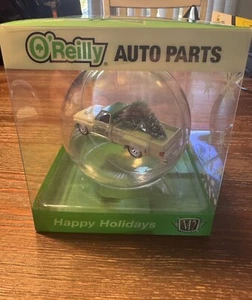2024 O'Reilly Auto Parts '75 Chevy Dually Christmas Ornament 1:64 Scale Diecast - Picture 1 of 5