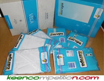 VELA 6 BOXER MUTANDE UOMO CON APERTURA EUROPA COTONE STOFFA POPELINE BIANCO - Immagine 1 di 4