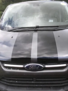 Ford Transit Custom Bonnet Racing Rayas Kit / Gráficos / Calcomanías - Cualquier Color - Imagen 1 de 1