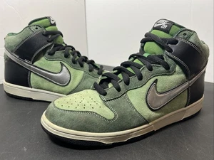 Nike Dunk High Pro SB "Brut" 2007 Men's Size 12 Green Black Silver 305050-304 - Picture 1 of 8
