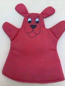 Vintage 1991 Clifford the big red dog cloth hand puppet - Picture 1 of 3