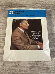 "Bernstein Plays Rhapsody in Blue" 8-Track 1A1 6068 Columbia House NEW SEALED - Picture 1 of 6