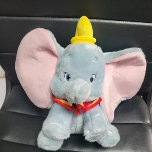 Disney Dumbo Plush Toy Elephant Stuffed Animal Vintage DisneyLand Disneyworld - Picture 1 of 6