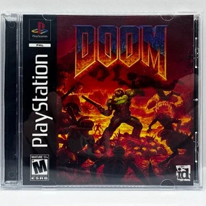 Doom | Estuche de CD de repuesto inspirado en PS1 | Sin disco - Imagen 1 de 3