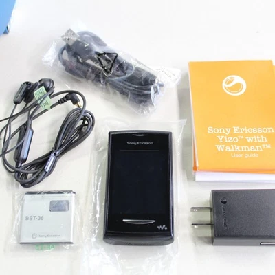 Raro Teléfono Sony Ericsson W150 Movistar Negro De Colección 3G GSM En Caja Internacional Foto 1 de 4