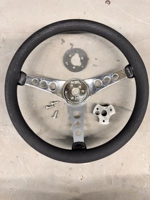 Volante de colección Superior 500 3 radios Rat Hot Rod Ford Chevy Dodge 14" 442 Foto 1 de 4