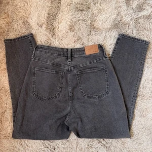 Madewell High Rise Straight Leg Jeans Charcoal Wash Size 27 - Picture 1 of 6