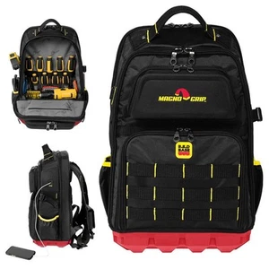 RED Base Series 13.5 in. 41-Pocket Contractor's Backpack, 7 Loops, Hardshell-Poc - Picture 1 of 7