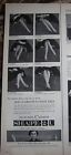 1955 Vintage Bur-Mil CAMEO Shape 2U Hosiery Stockings Glamour Legs Ad