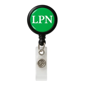 2 Pack - Badge Buddy Reel with Swivel Clip - Retractable Nurse Role Badge Holder - Picture 1 of 14