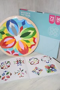 Senioren Puzzle Demenz Mandala Holzpuzzles Alzheimer Spiel Kreativität Förderung - Bild 1 von 5