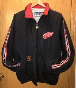 Pro Player NHL Detroit Red Wings Embroidered Logo Jacket - Size Men's XL vtg - Picture 1 of 8