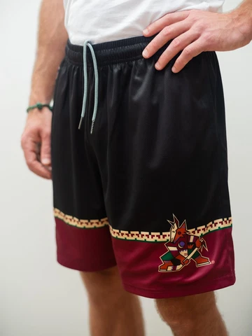 Arizona Coyotes Retro Alternate Mesh Hockey Shorts Cover